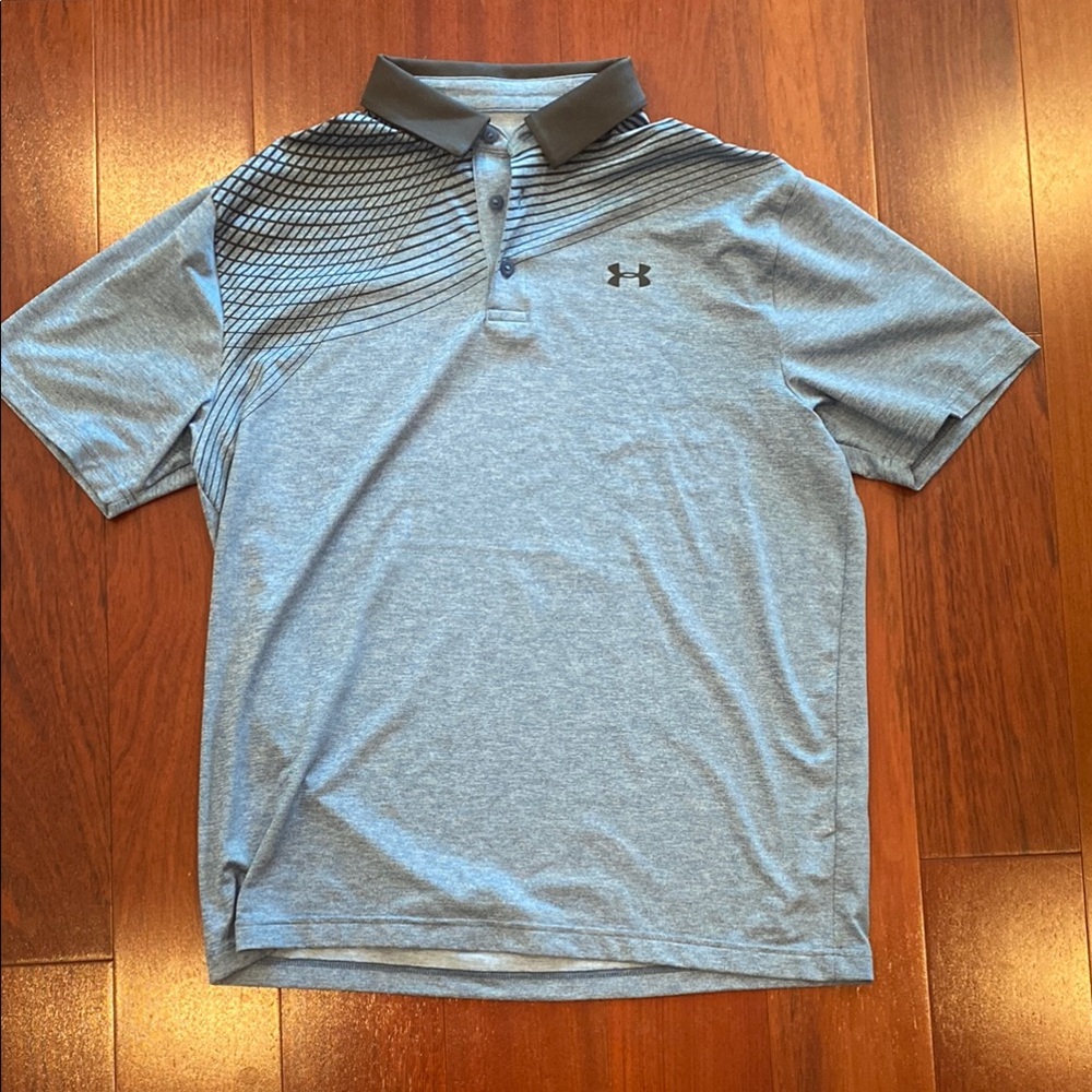 Under Armour Blue Performance Polo Shirt